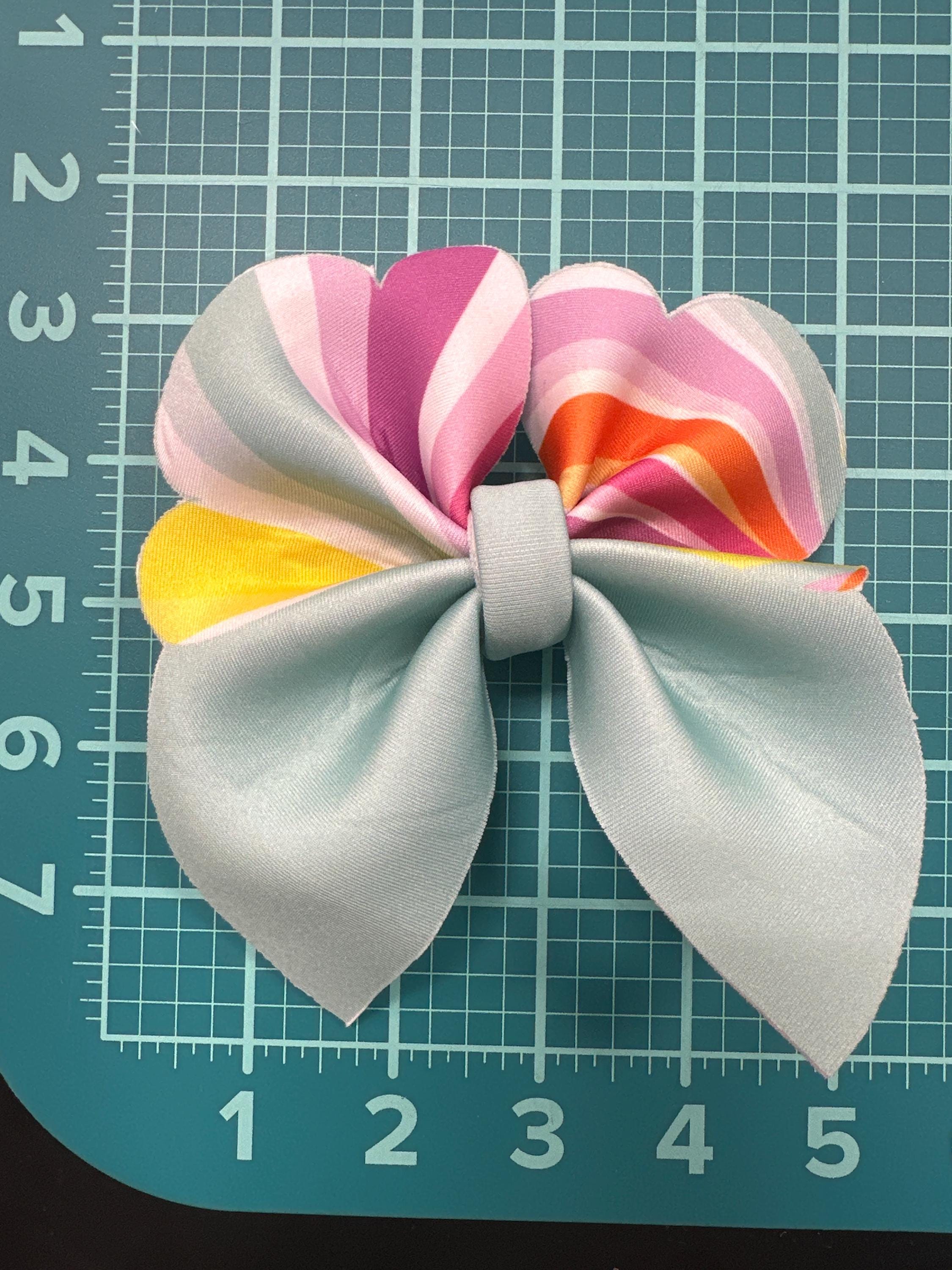 Easter Sweet Treats Shapes Bubble Neoprene Hair Bows