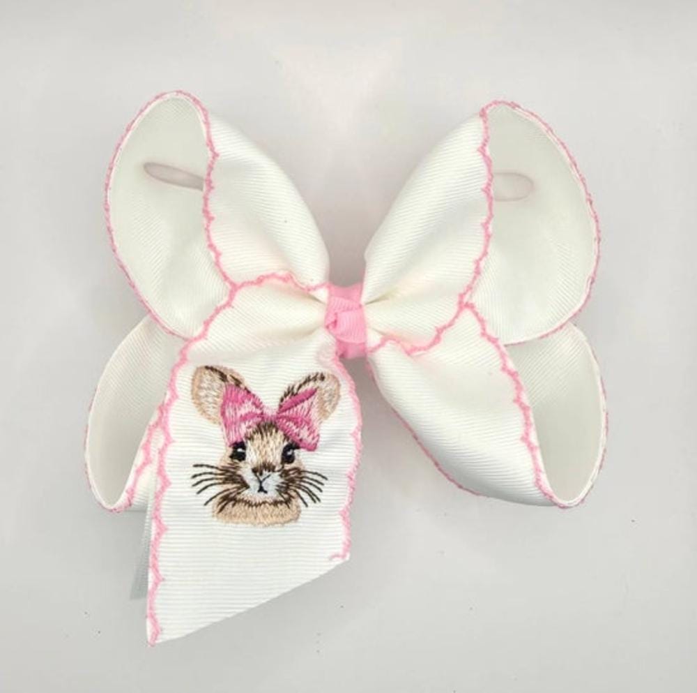 Bow Bunny Moonstitch Bow