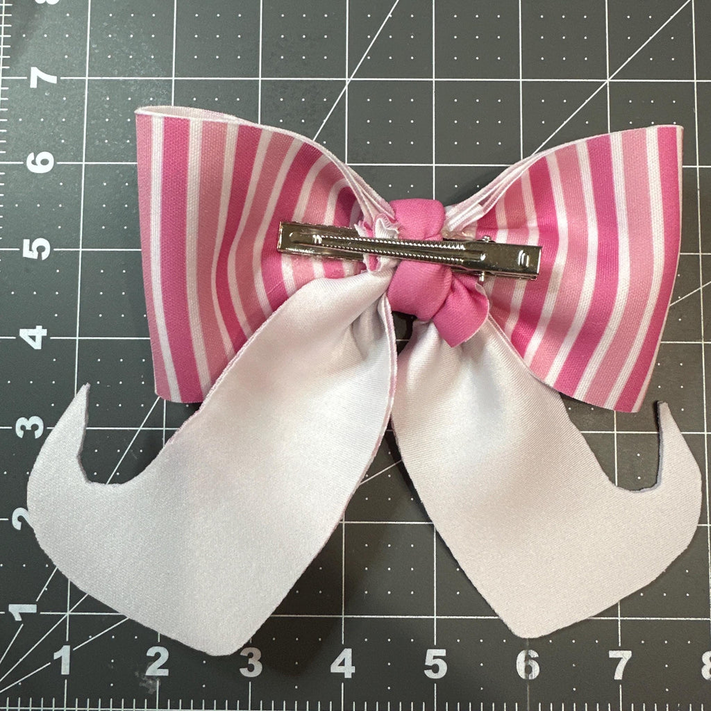 Elf Stockings Layered Neoprene Hair Bows