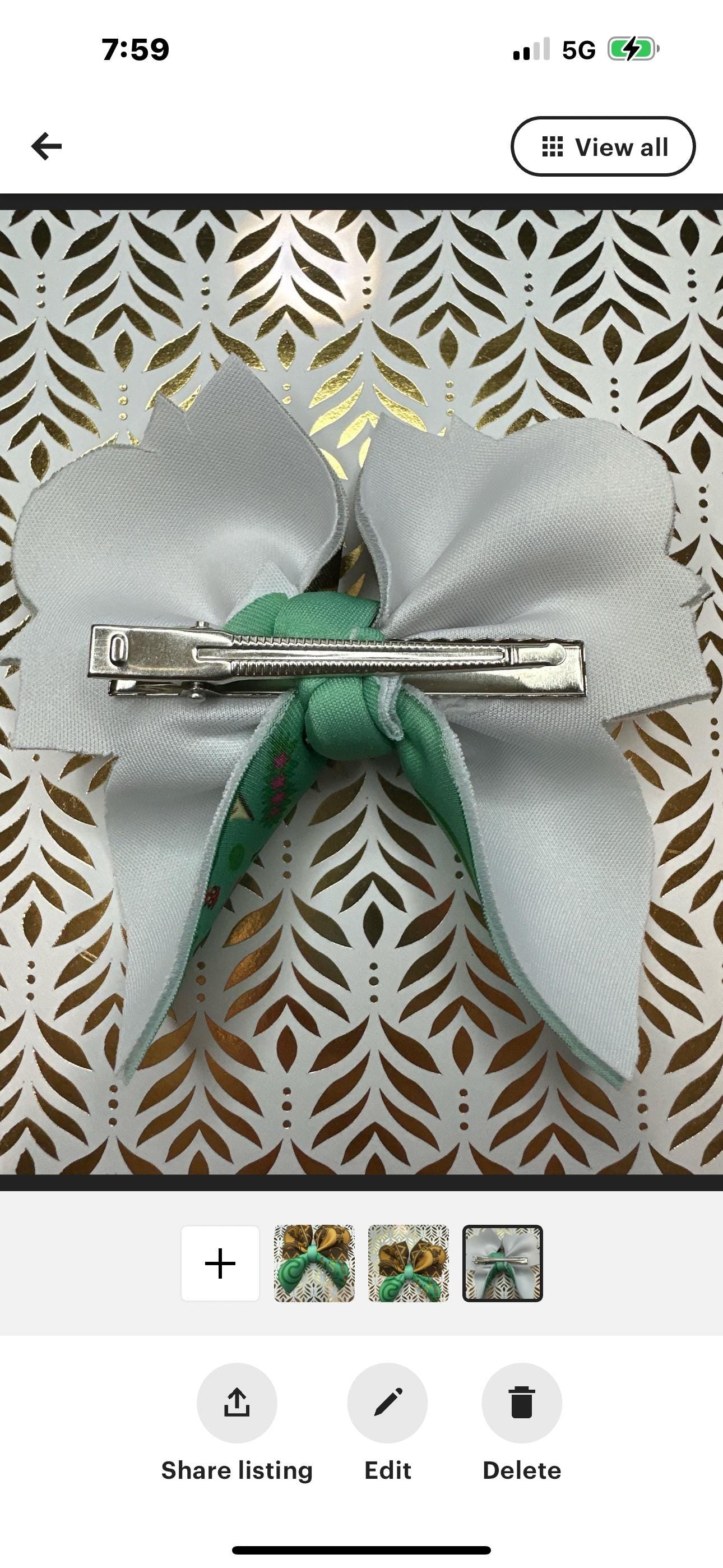 Moana Bubble Hair bow