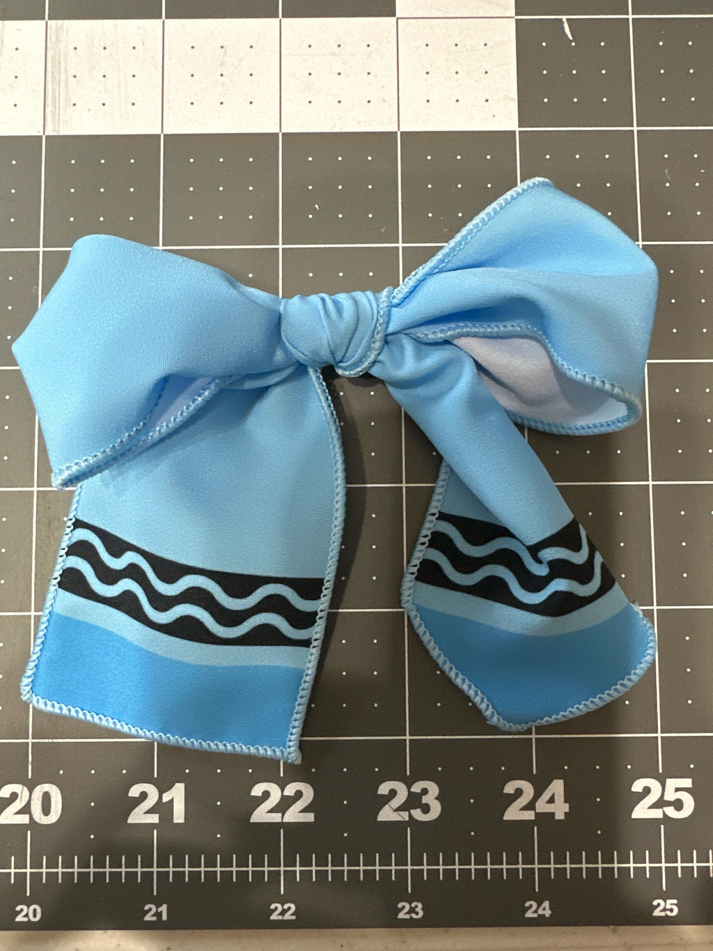 Crayon Silky Sailor Hair bow