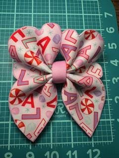 Pastel Wonderland Bubble Neoprene Hair Bows