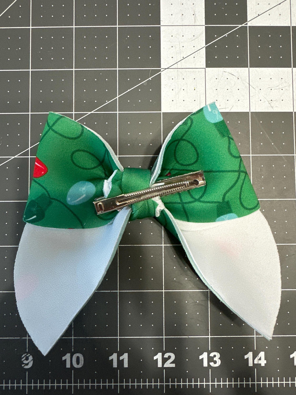 Very Merry Christmas Sailor Neoprene Hair Bows