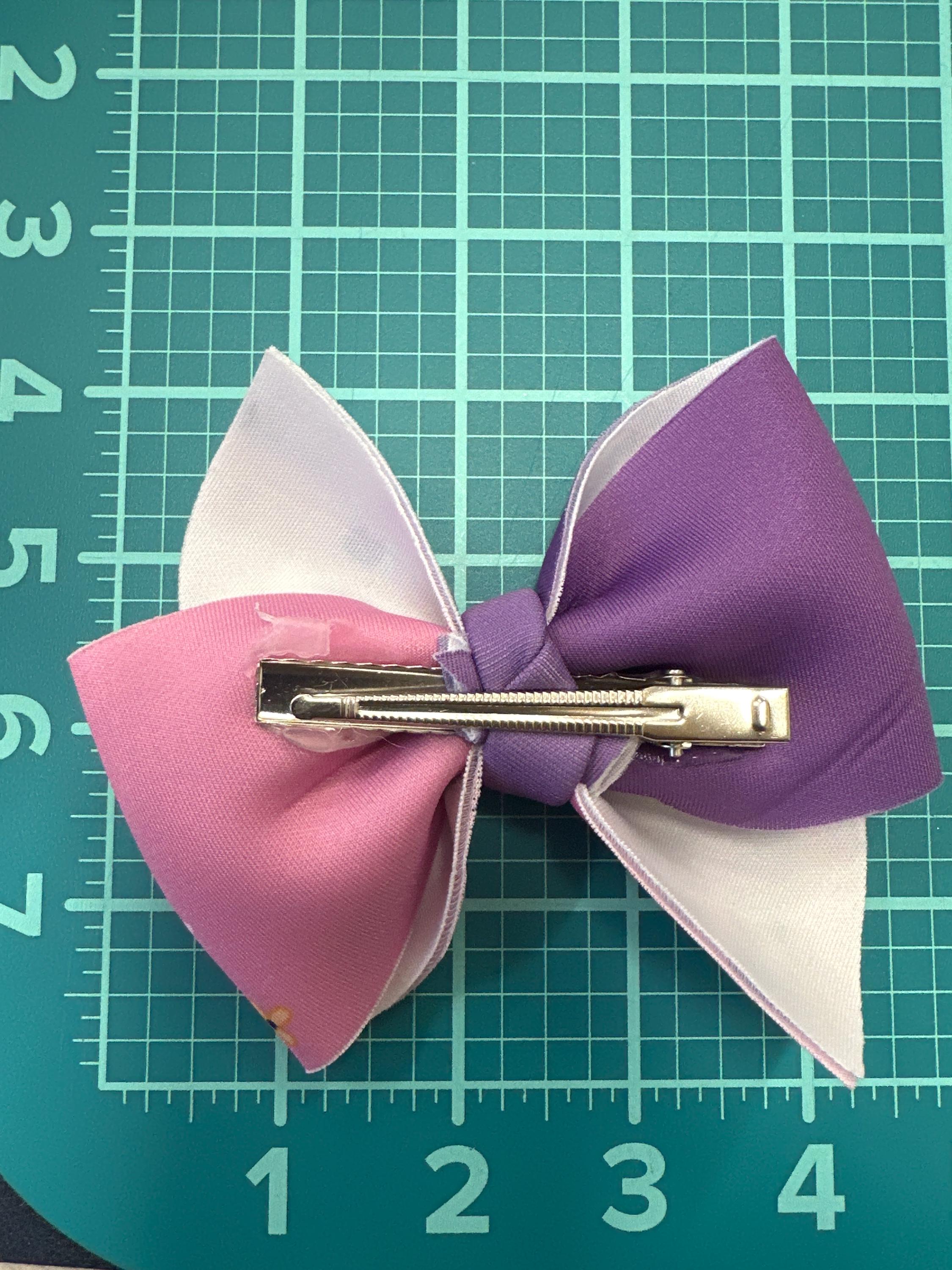 Halloween Pink EEKs Pinwheel Hair bow