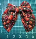 Autumn Harvest Sailor Neoprene Hair Bows