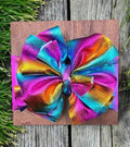Metallic Big Tassel Printed Baby Fashion Headband