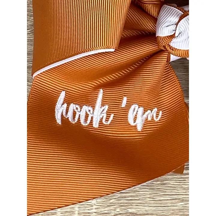 Double Layer School Spirit Hair Bow