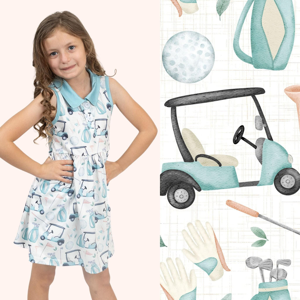 Hole In One Girls Dress (Pete + Lucy)