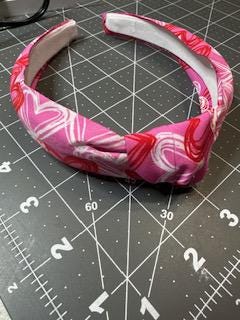 Valentine Themed Knotted Headbands
