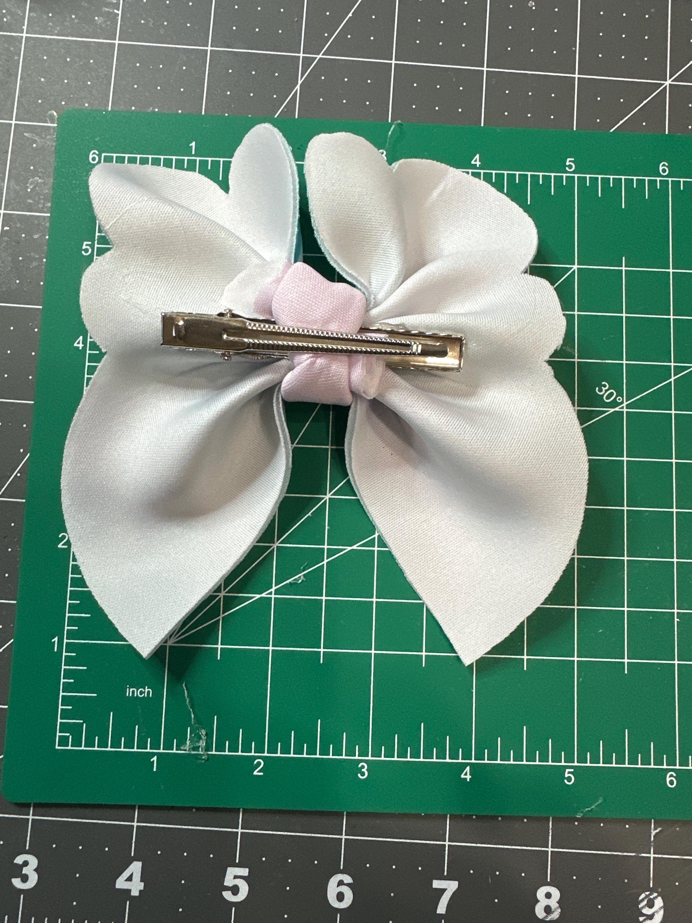 Mermaid Shapes Bubble Neoprene Hair Bows