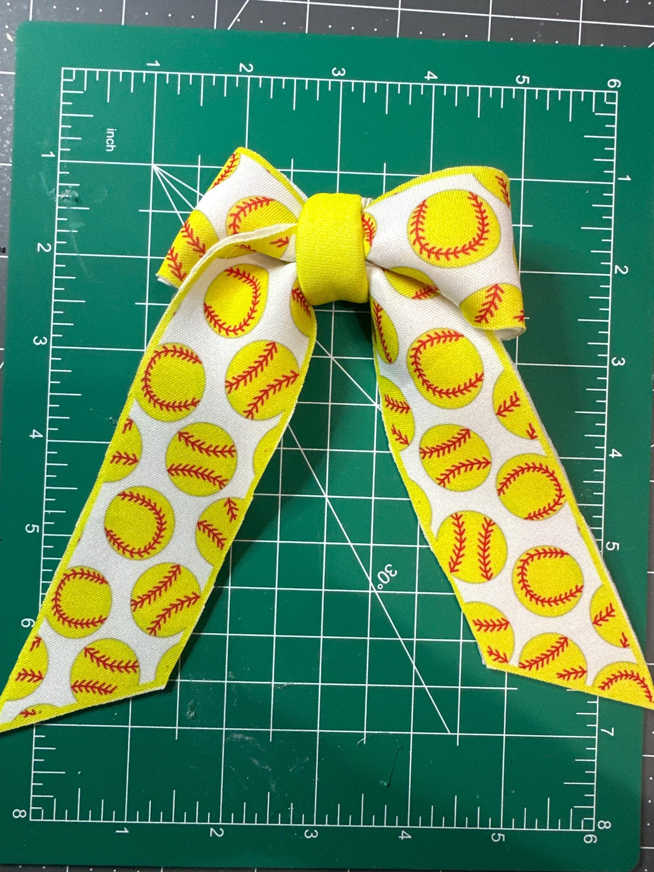 Sports 2 Collection Long Tail Neoprene Hair bow