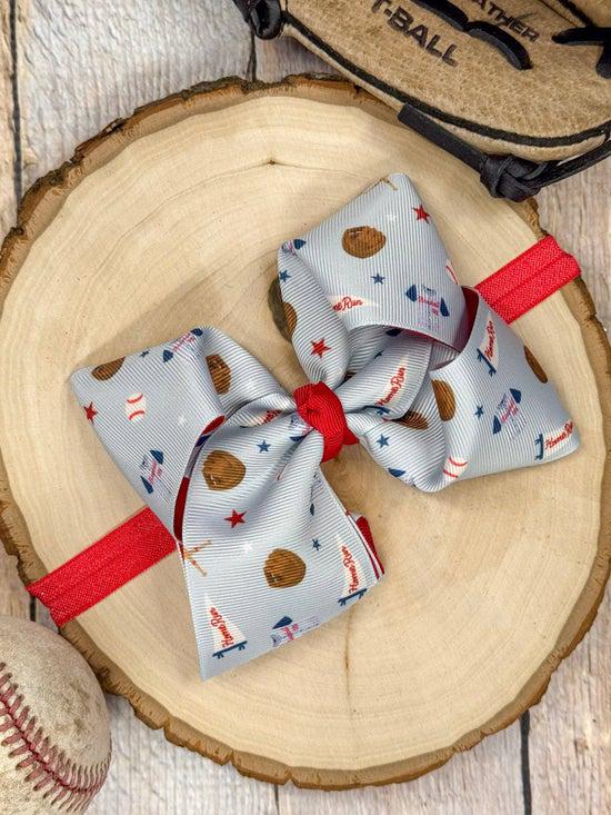 All-Star Double Layer Hair Bow or Headband