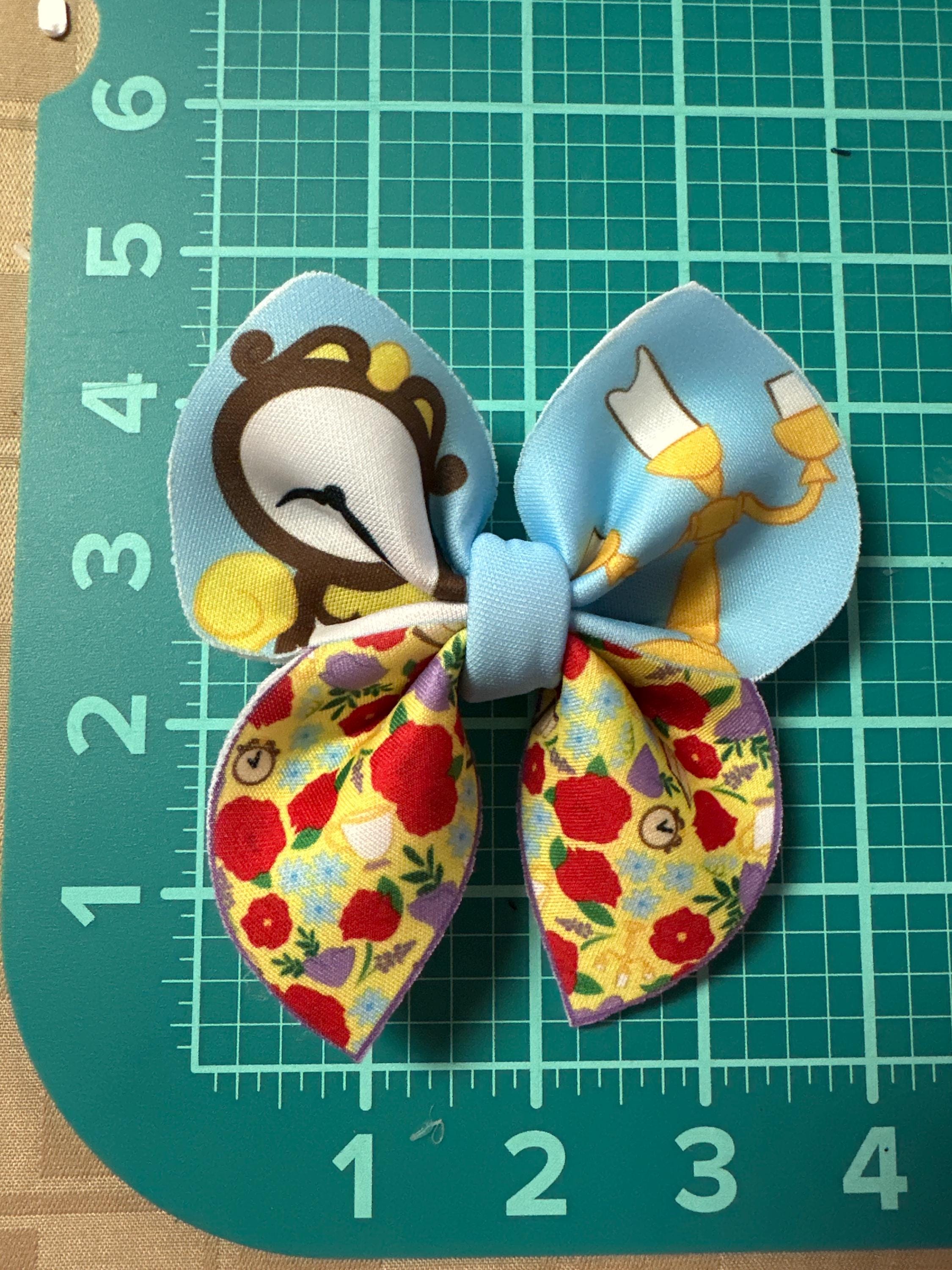 Beauty & the Beast Mini Bubble Hair bow