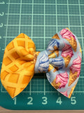 Ice Cream Treats Pinch Fabric Hair bow