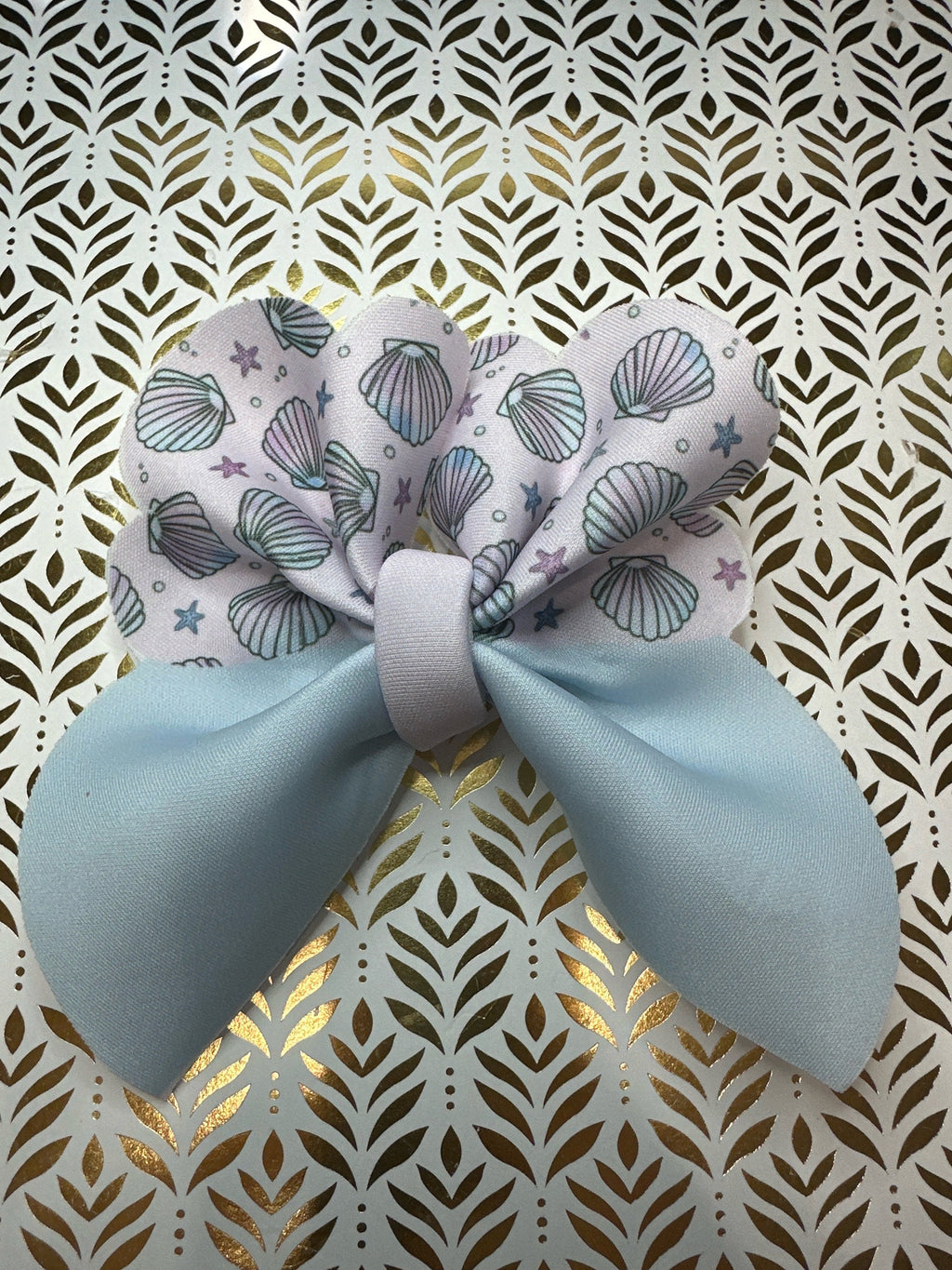 Mesmerizing Mermaid Shapes Bubble Hair bow
