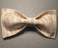 Brown Swirls on Cream Bow Tie