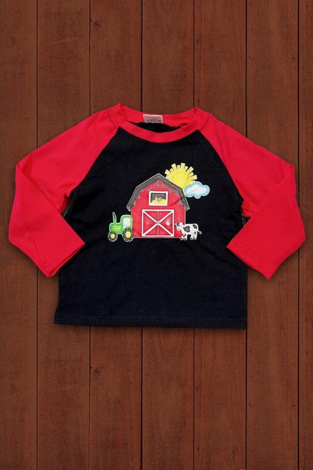 Farm Printed Boys Shirt.