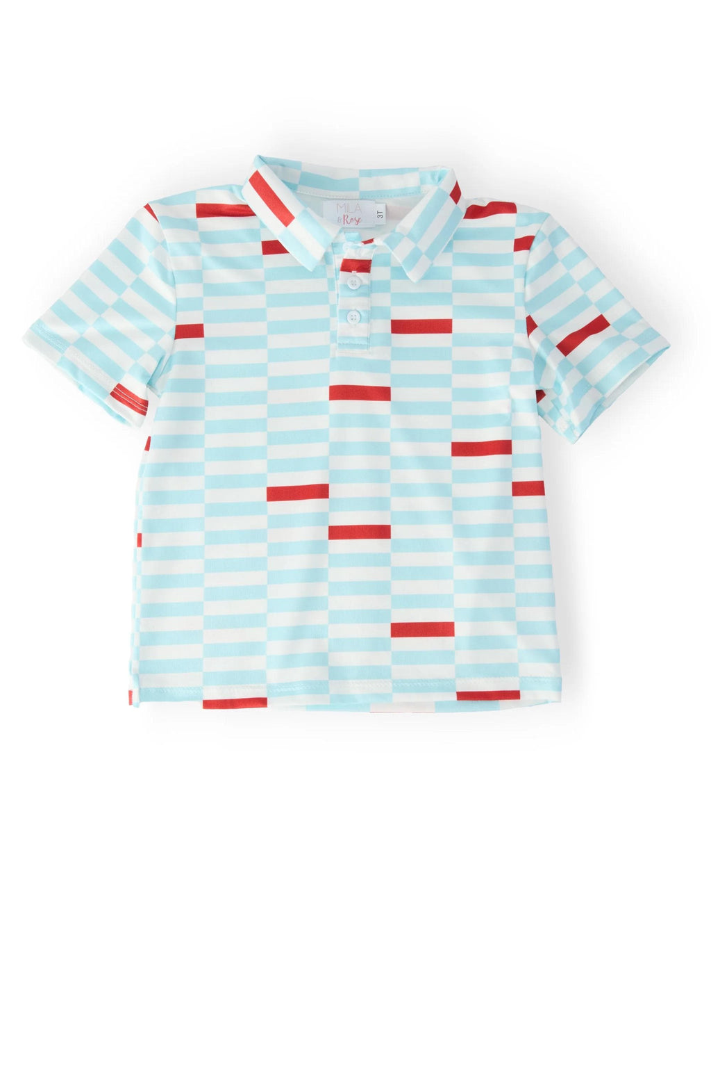 Boys Block Party Short Sleeve Polo