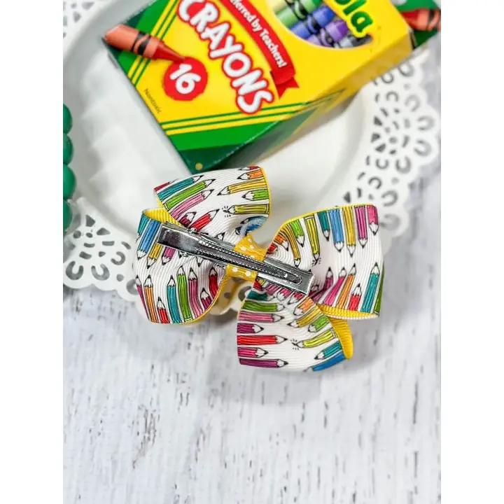 Back to School Hair bows