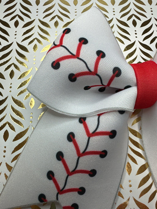 Baseball Sailor Hair bow