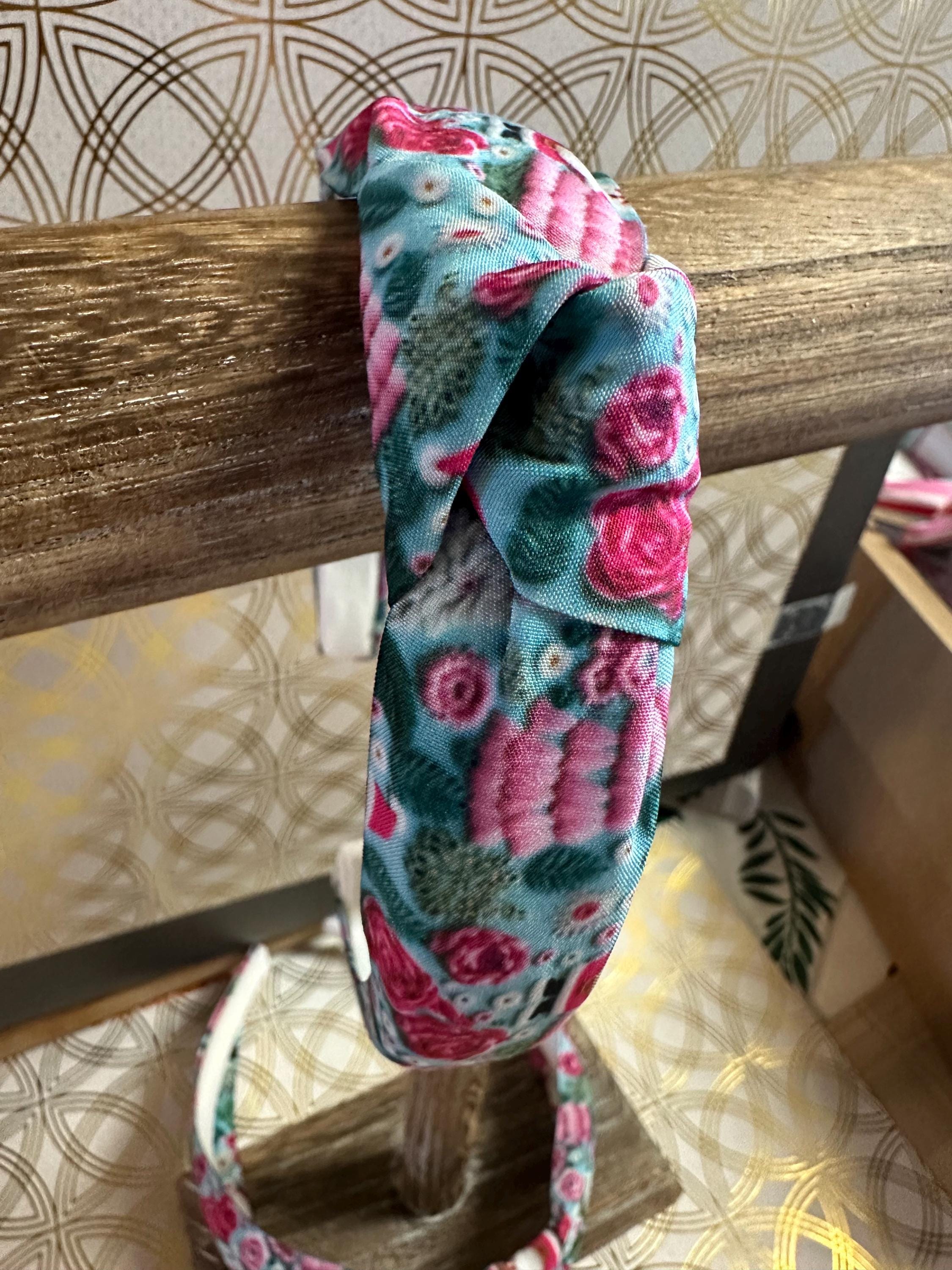 Christmas Themed Knotted Headband