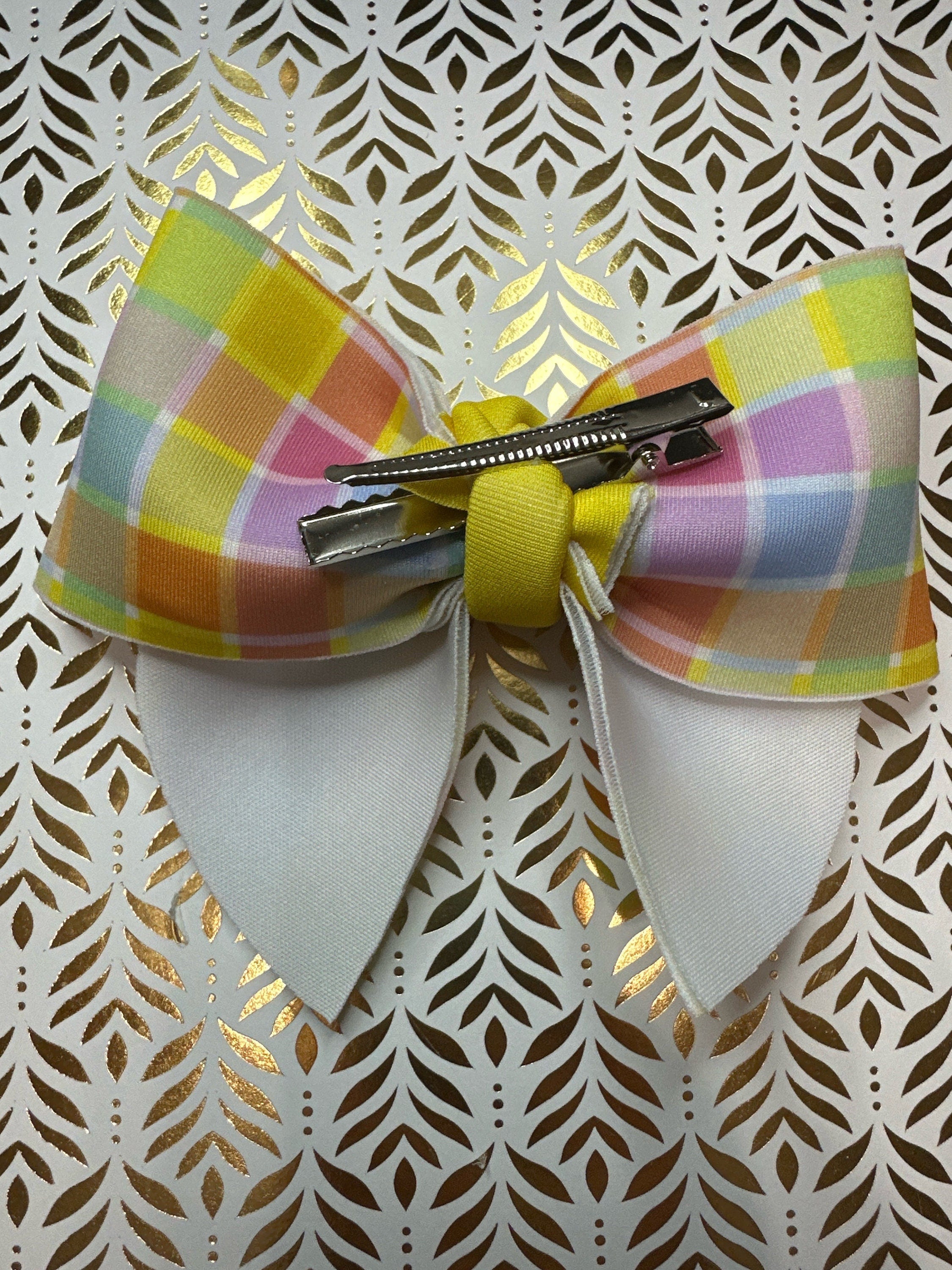 Bunnies & Plaids Sailor Neoprene Hair Bows