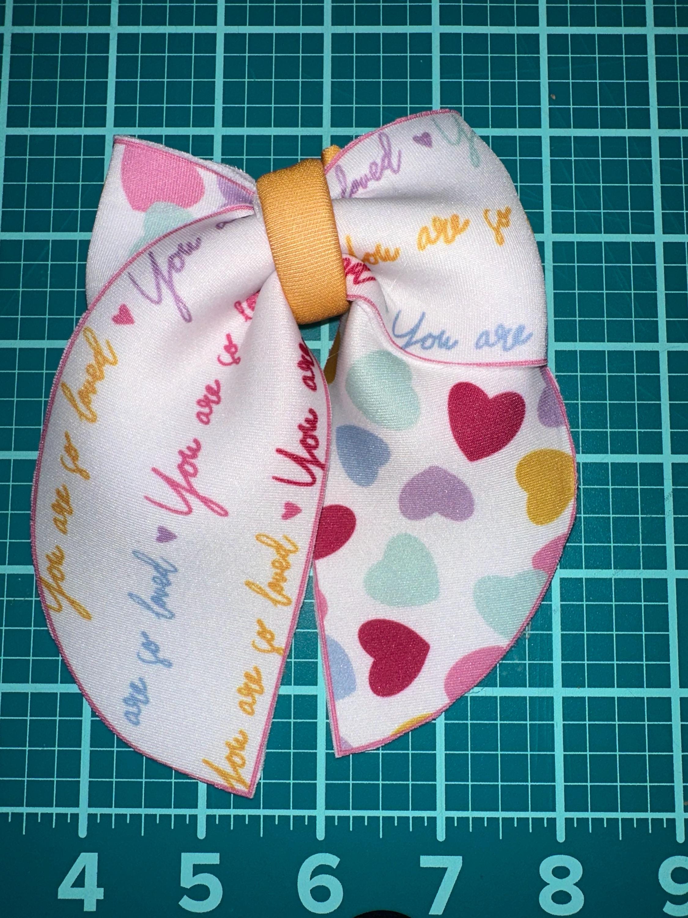 So Loved Sailor Neoprene Hair Bows