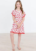 Watermelon Pom Pom Dress