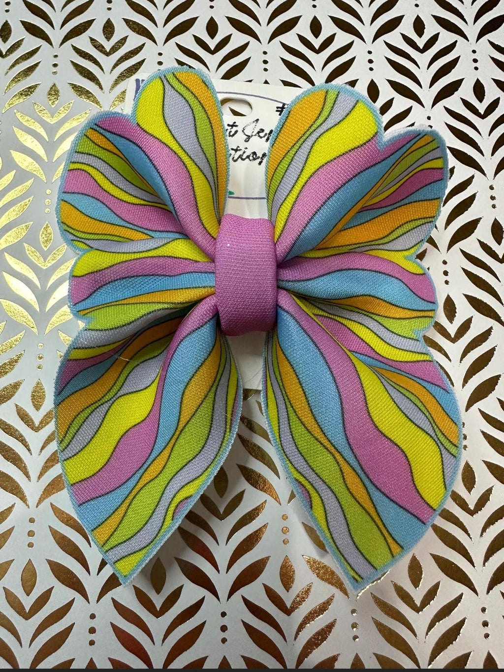 Dr Seuss Mini Bubble Hair bow