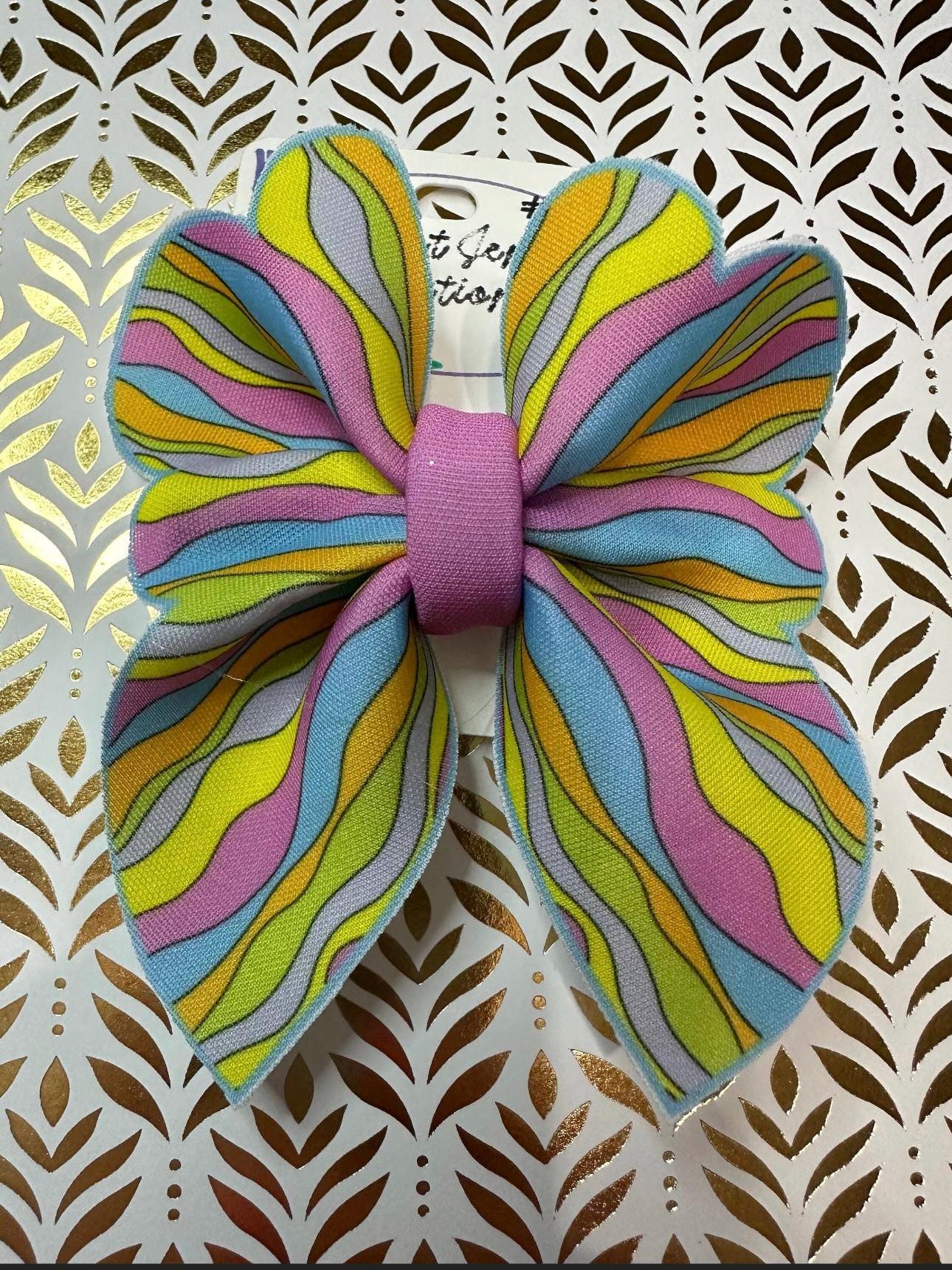 Dr Seuss Mini Bubble Hair bow