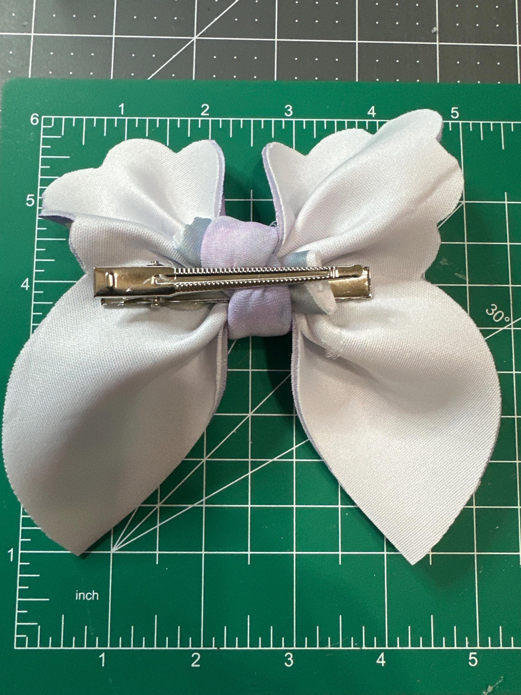 Mermaid Shapes Bubble Neoprene Hair Bows