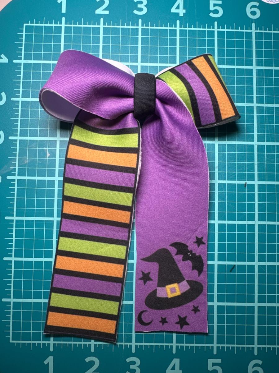 Halloween Friends Long Tails Hair bow