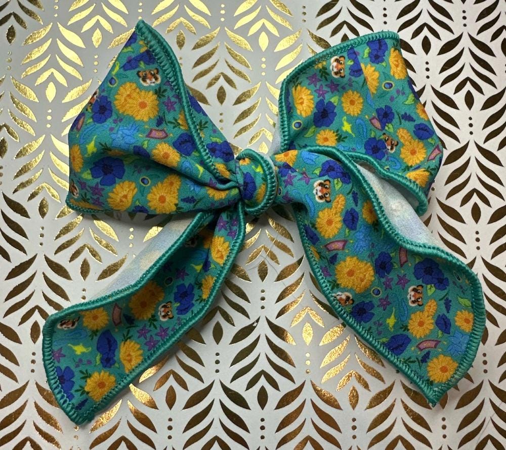 Silky Sailor Hair bow